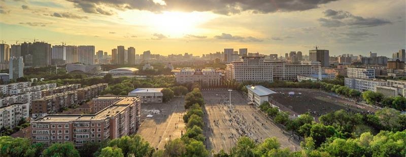 东北林业大学俯瞰 东北林业大学俯瞰