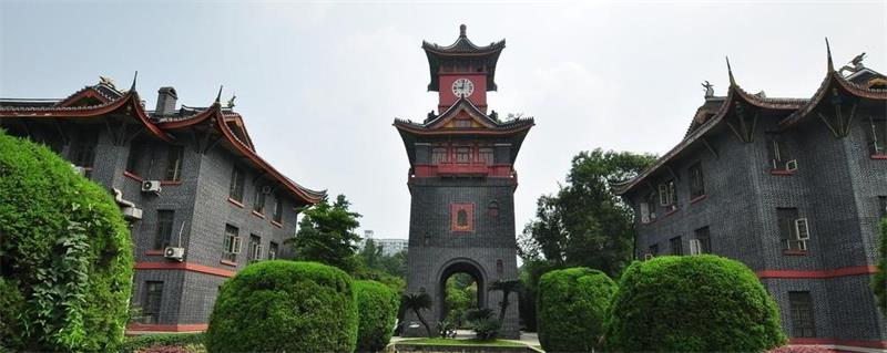 四川大学校景