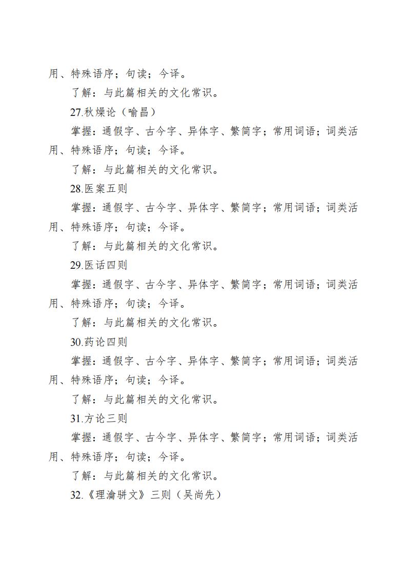 同等学力人员申请硕士学位申请中医硕士专业学位医古文水平考试大纲_08.jpg